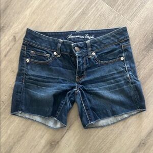 American Eagle Outfitters Women's Blue Denim Shorts